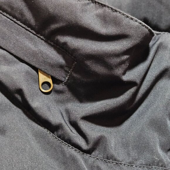 VTG Blue Label Polo Ralph Lauren Coat XXL Navy Fleece Lined Zip M Rolled Hoodie - Picture 7 of 16